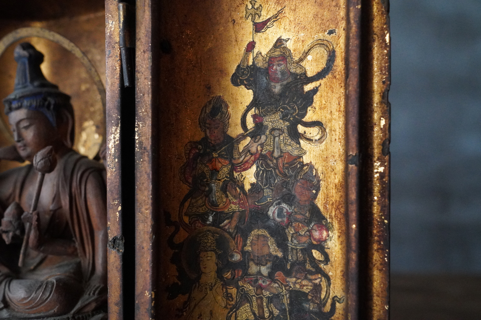 厨子入如意輪観音像 - 古美術 三坂堂 online shop