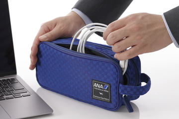 FEILER for ANA第2弾。ドイツ伝統工芸・シュニール織のポーチ/メガネ