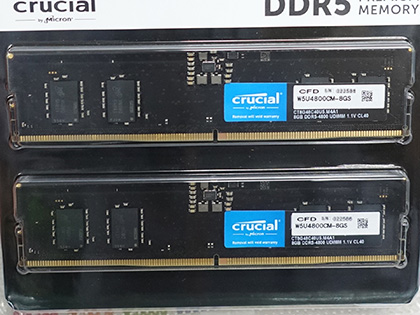 DDR5 8×2GB 4800MHz CFD販売(ピーマンさん専用) Amazon | CFD販売
