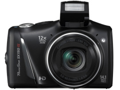 キヤノン、単3電池駆動の12倍ズーム機「PowerShot SX150 IS