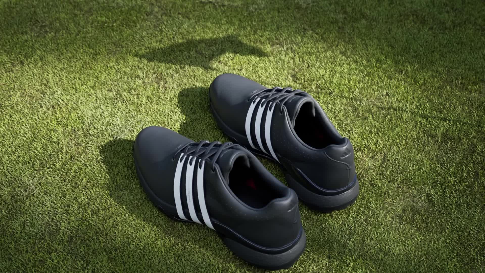 adidas Tour360 24 Golf Shoes - Black | Free Shipping with adiClub