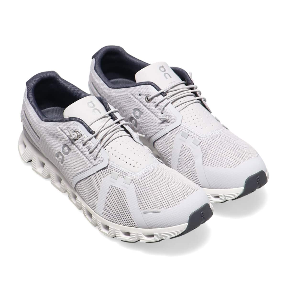 On Cloud 5 Glacier | White（オン クラウド ファイブ-グレー