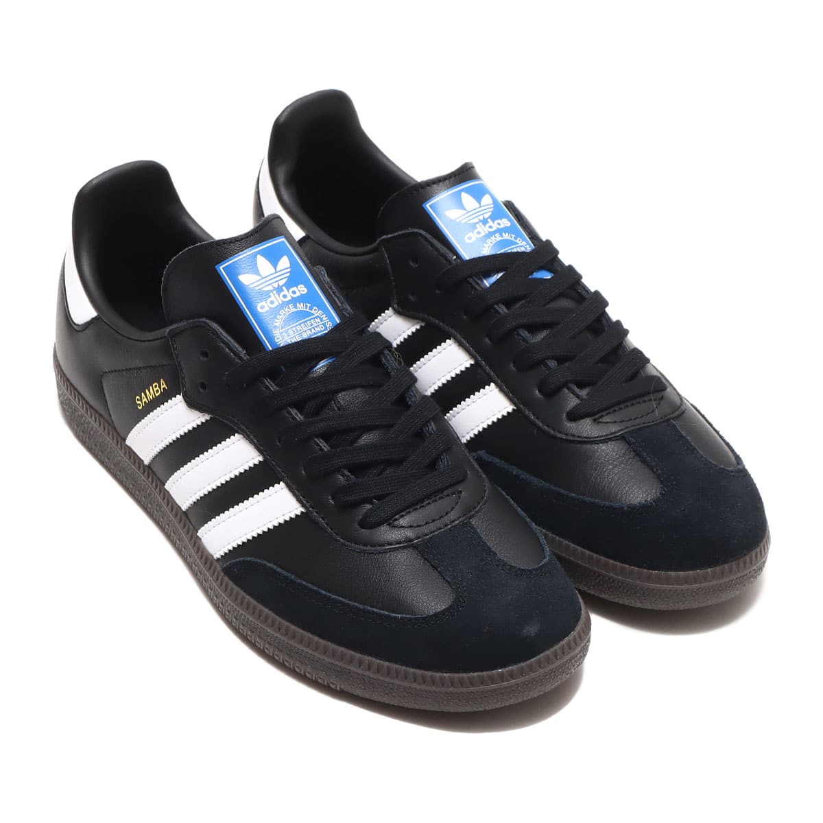 adidas SAMBA OG CORE BLACK/FOOTWEAR WHITE/GUM（アディダス サンバ