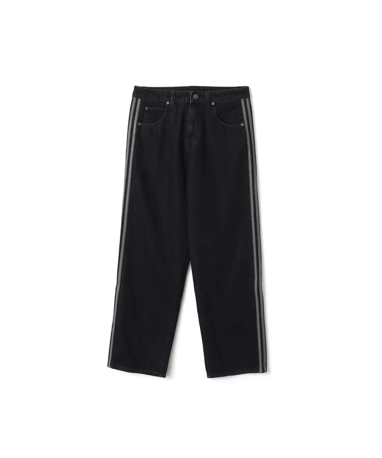 adidas FIREBIRD ADICOLOR DENIM PANTS トゥルーブラックデニム