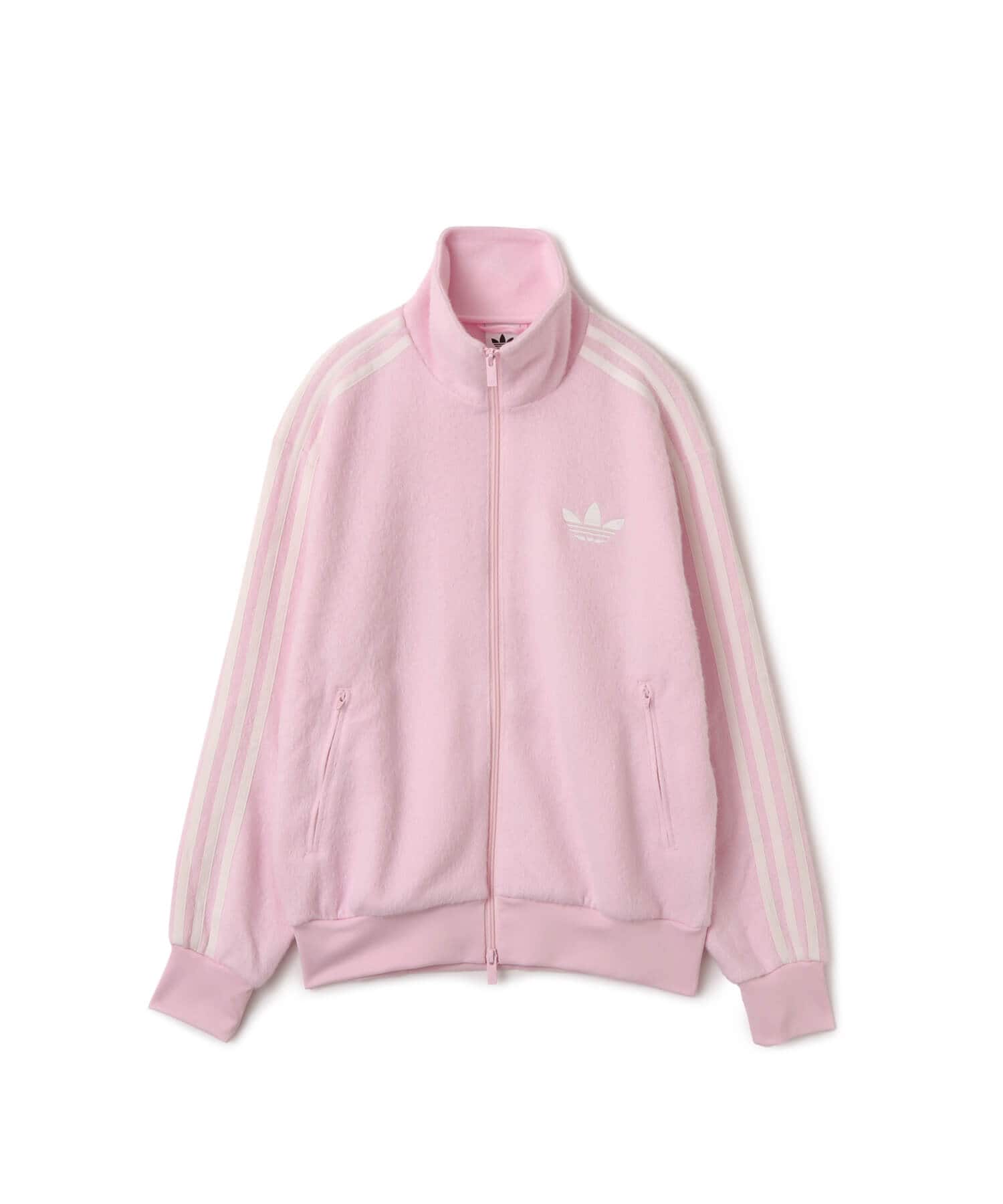 adidas MOHAIR FIREBIRD LOOSE TRACK TOP クリアピンク（アディダス