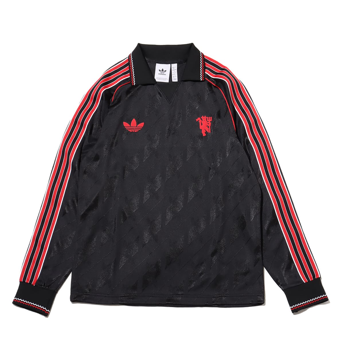 adidas マンチェスターユナイテッドFC LIFESTYLER LS ジャージー BLACK