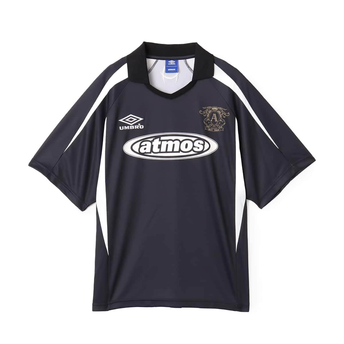 UMBRO x atmos SS Soccer Jersey BLACK（アンブロ x アトモス エスエス