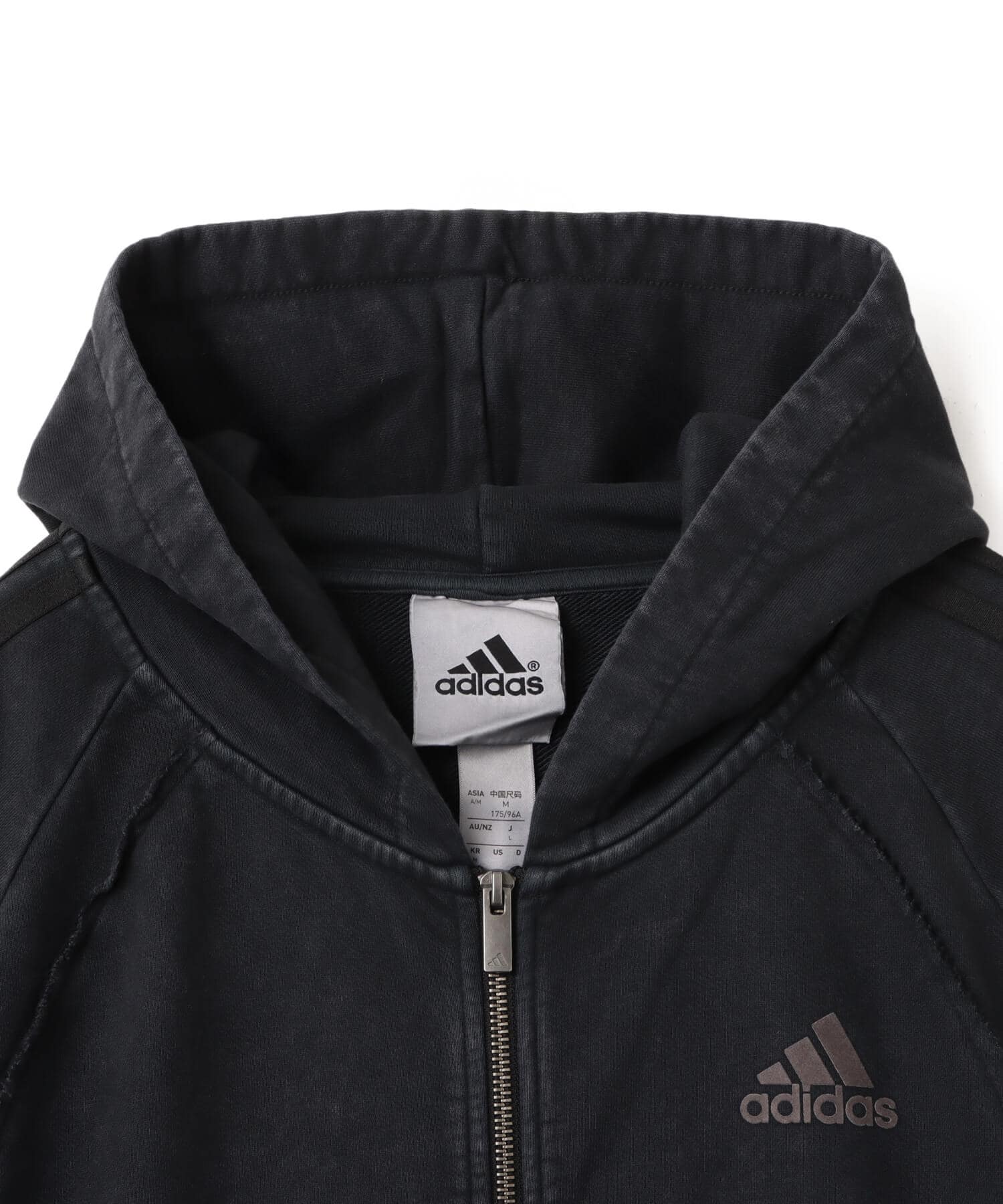 adidas ADILENIUM SEASON 4 TEAMGEIST FULL ZIP HOODIE ブラック
