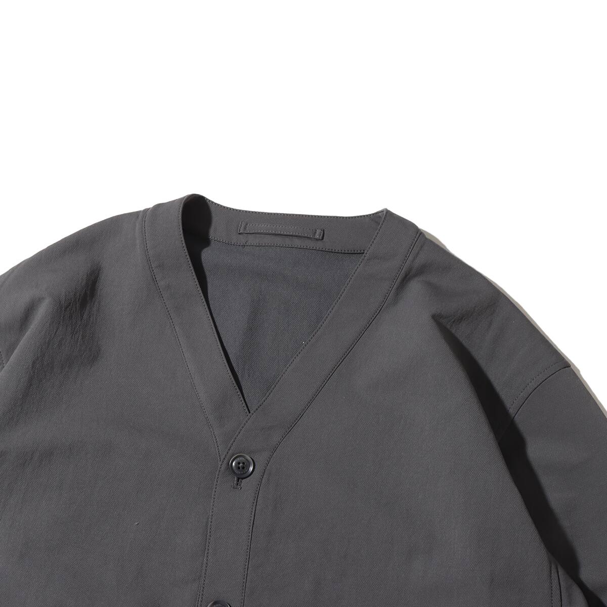 nanamica ALPHADRY Cardigan Gray 23FA-I（ナナミカ アルファドライ