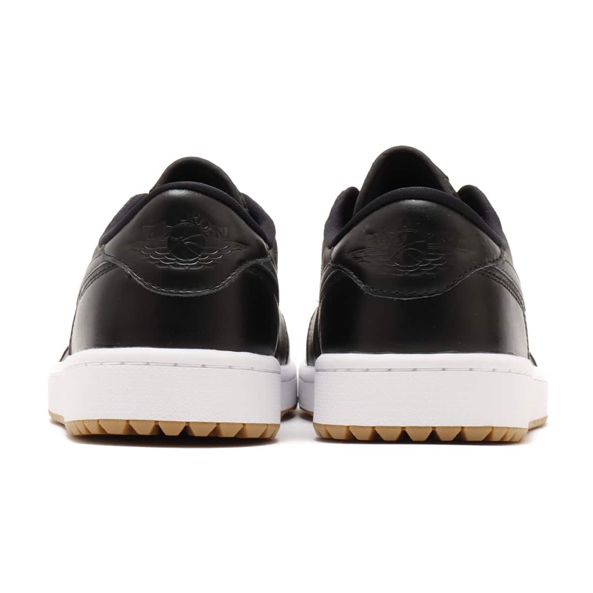 JORDAN BRAND AIR JORDAN 1 LOW G BLACK/ANTHRACITE-GUM MED BROWN