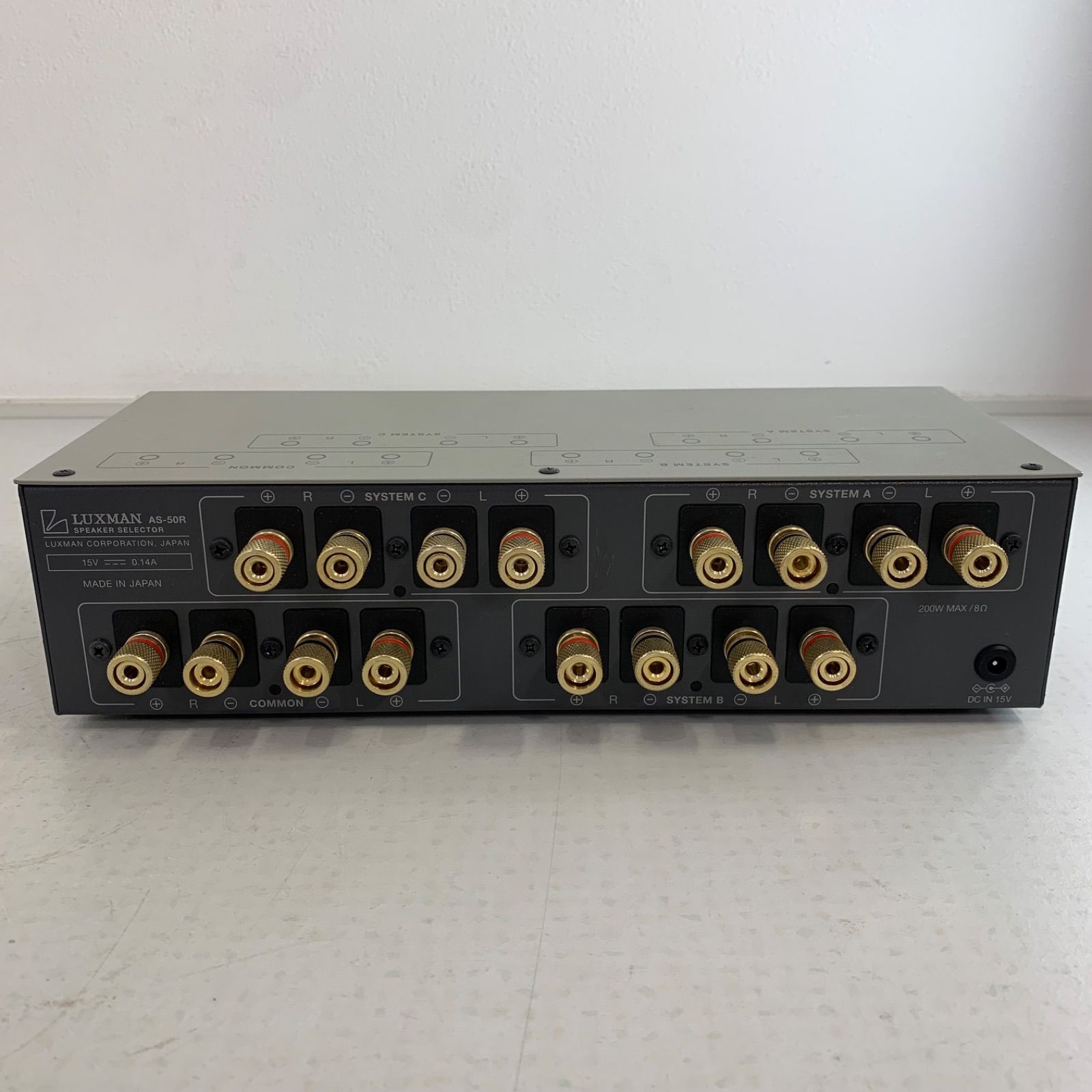 ラックスマン（LUXMAN） スピーカーセレクター「AS-50R」 - メルカリ
