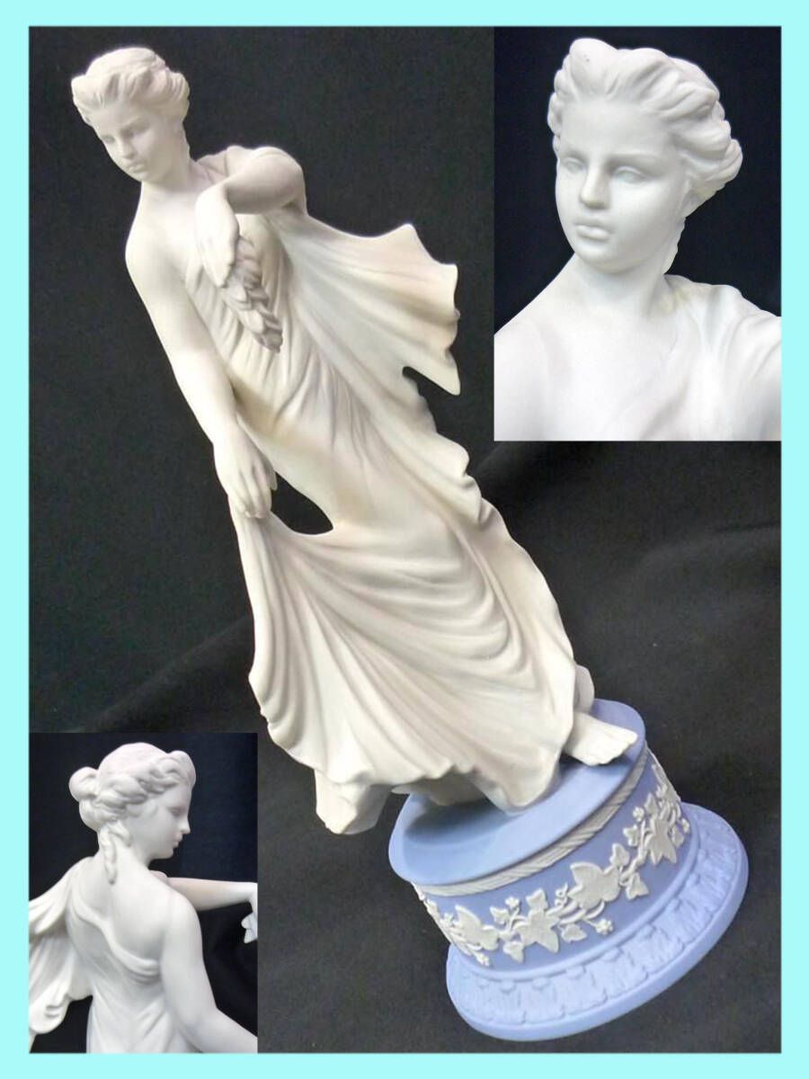 ラ*子様 ウェッジウッド ジャスパー フィギュリン ダンシング ラ*子様