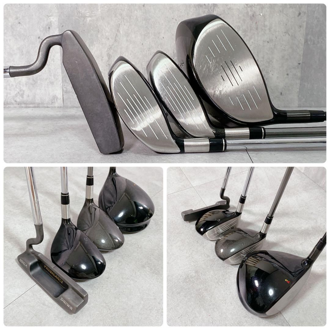 X568 スリクソン 他 メンズ ゴルフ クラブセット 14点 クラブ13本 R