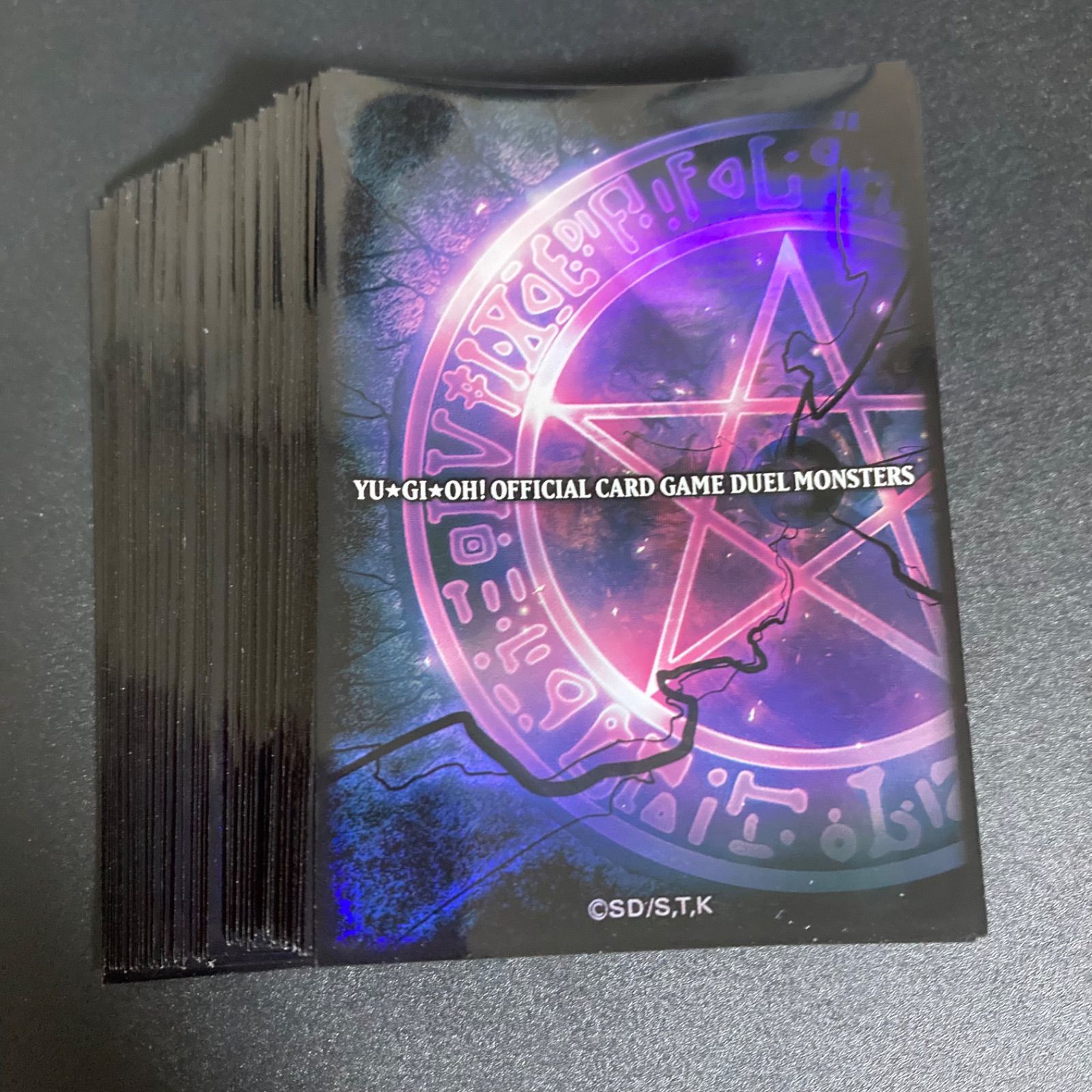 遊戯王 YCSJ TOKYO 2025 上位賞 スリーブ 未開封 紫 魔導陣 遊戯王