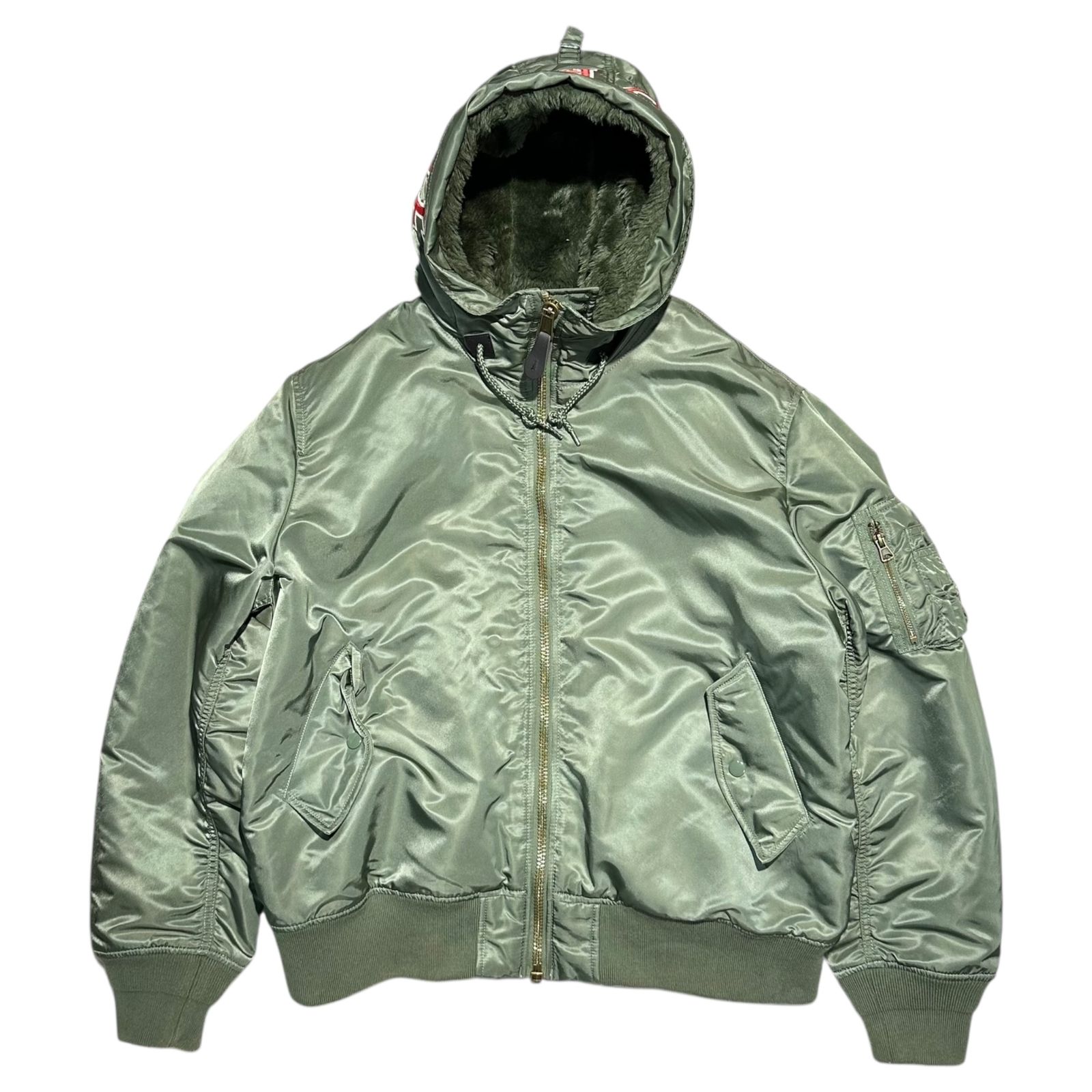 SUPREME(シュプリーム) 21AW Hooded MA-1 フーデット ミリタリー