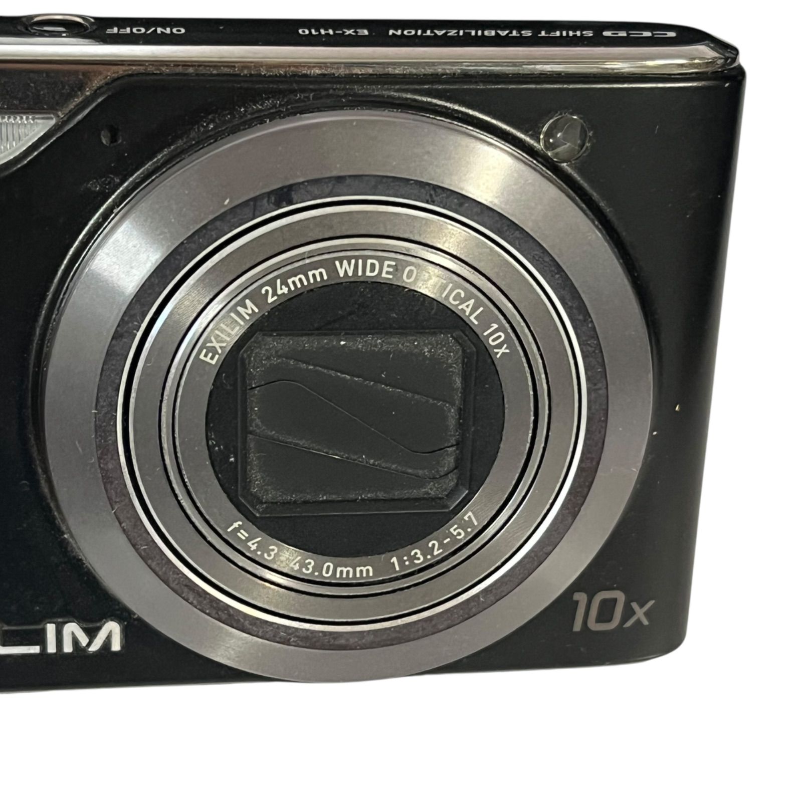 CASIO カシオ EXILIM EX-H10 ブラック デジタルカメラ コンデジ 簡易