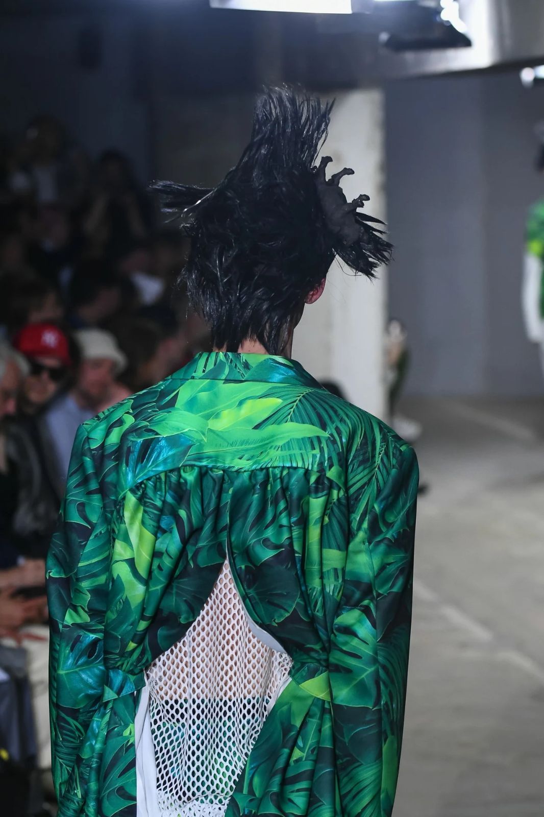 COMME des GARCONS HOMME PLUS 24ss ボタニカルプリント カーテン