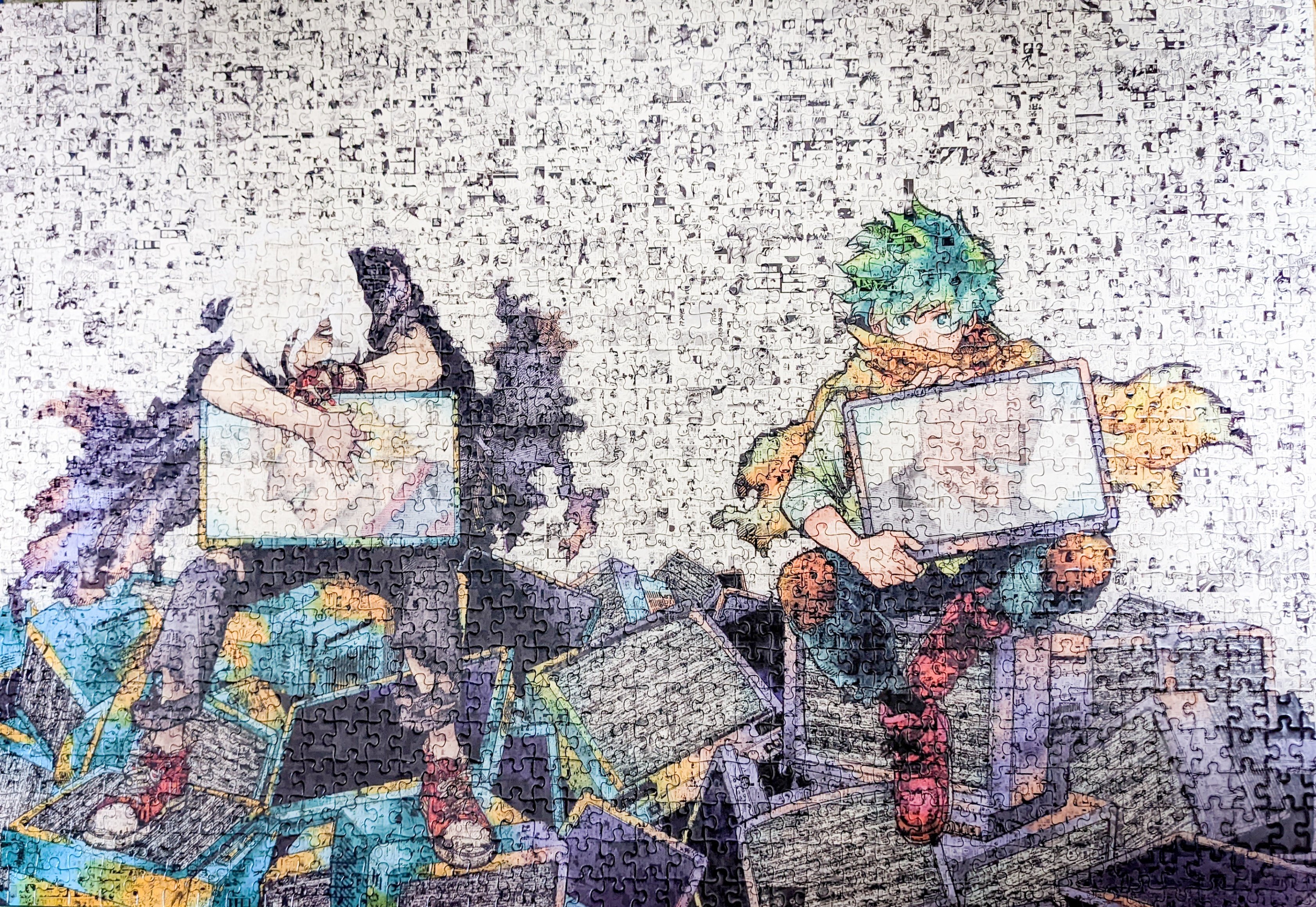 僕のヒーローアカデミアモザイクアートジグソーパズル 1000ピース 僕の