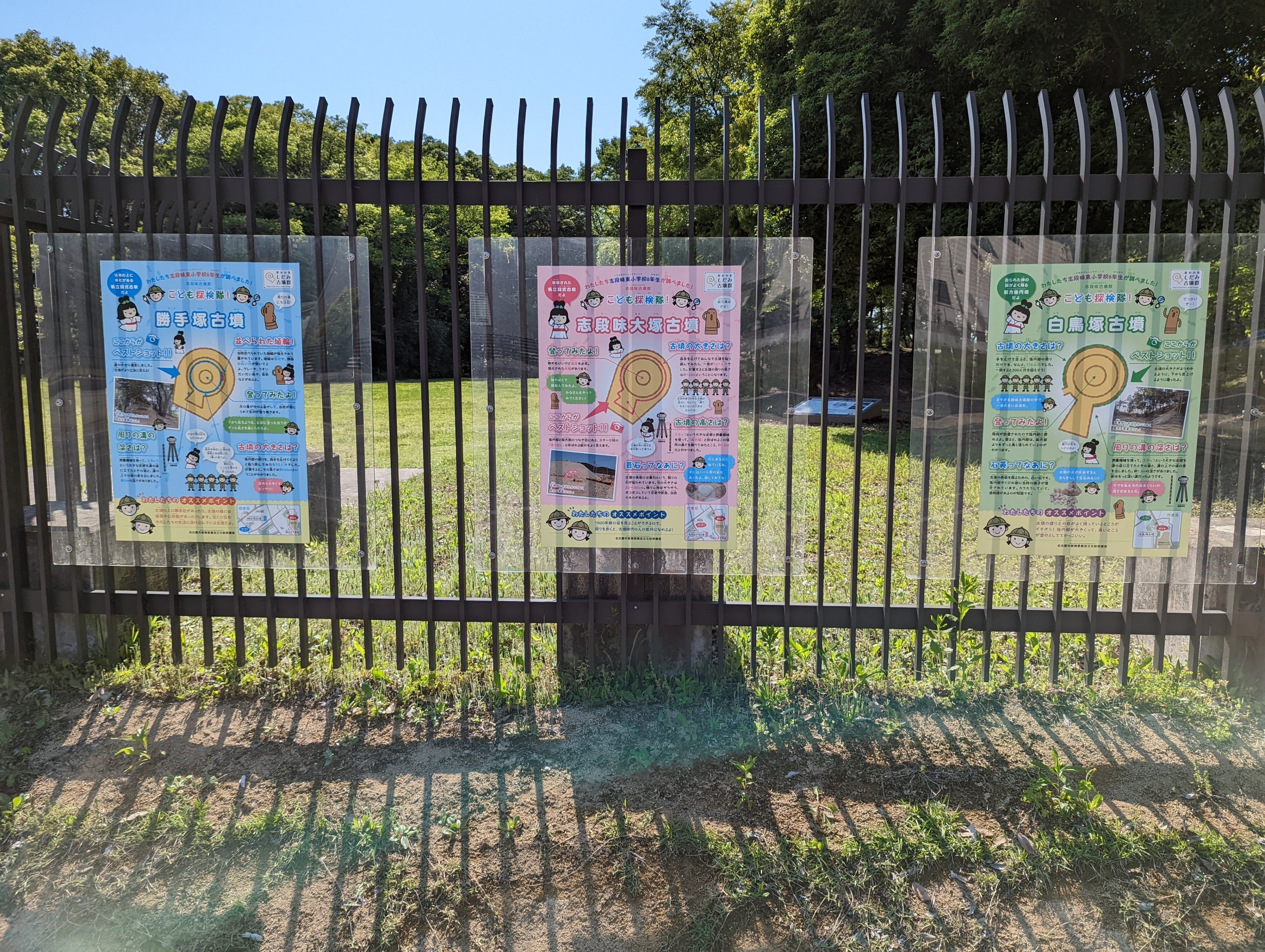 たくさん歩く(白鳥塚古墳) #269｜やん（矢野達也）