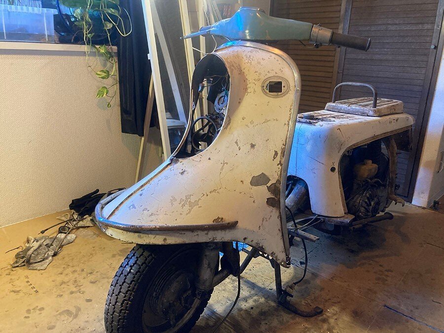 ラビットS301復活への道〜⑤エンジン起動成功！エンジン掛けと燃料