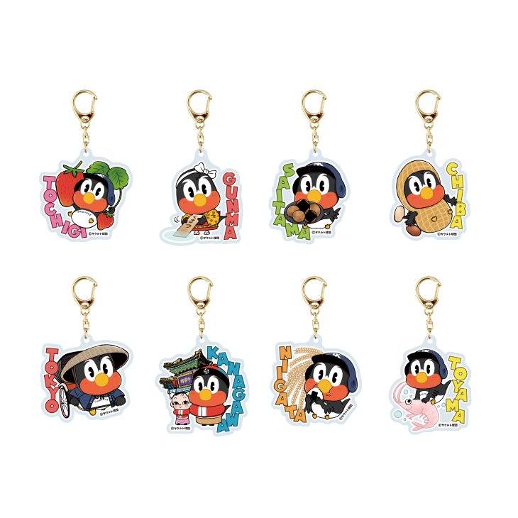 お知らせ】「ご当地つば九郎キーホルダー」販売中！｜hico(ひこ)