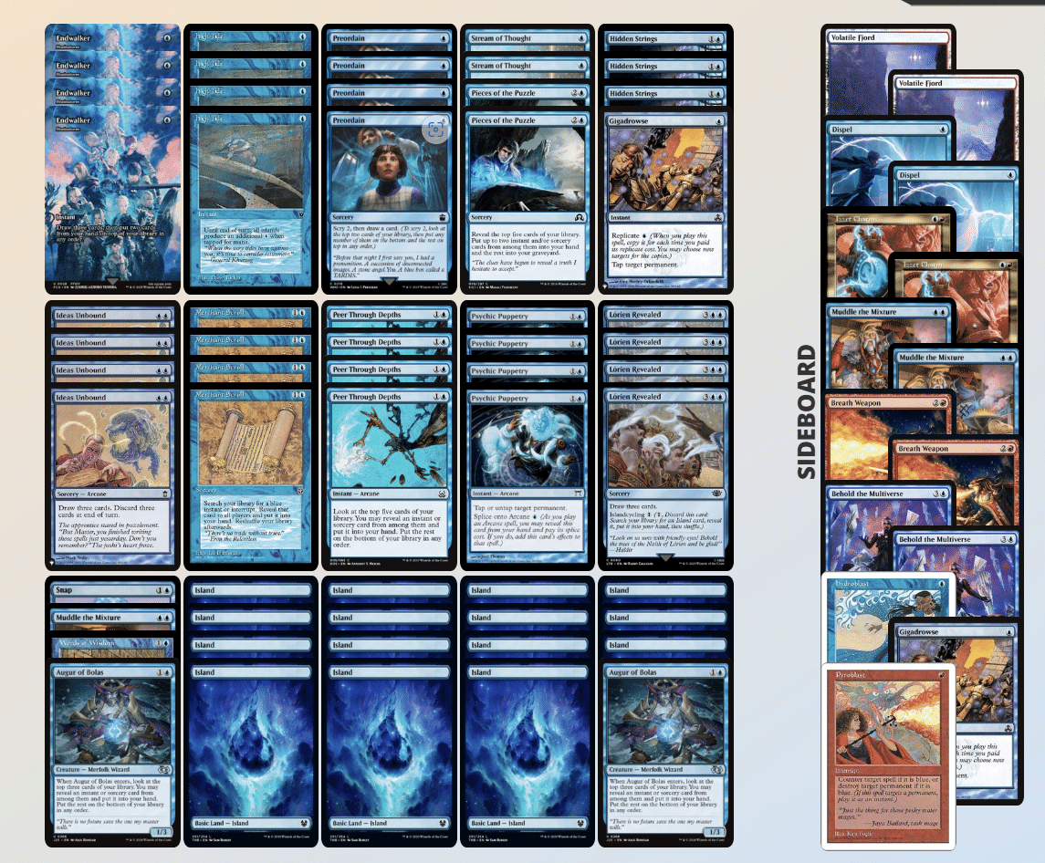 MTG パウパー 4ランド壁スパイデッキ 75枚 サイドボード付き パウパー