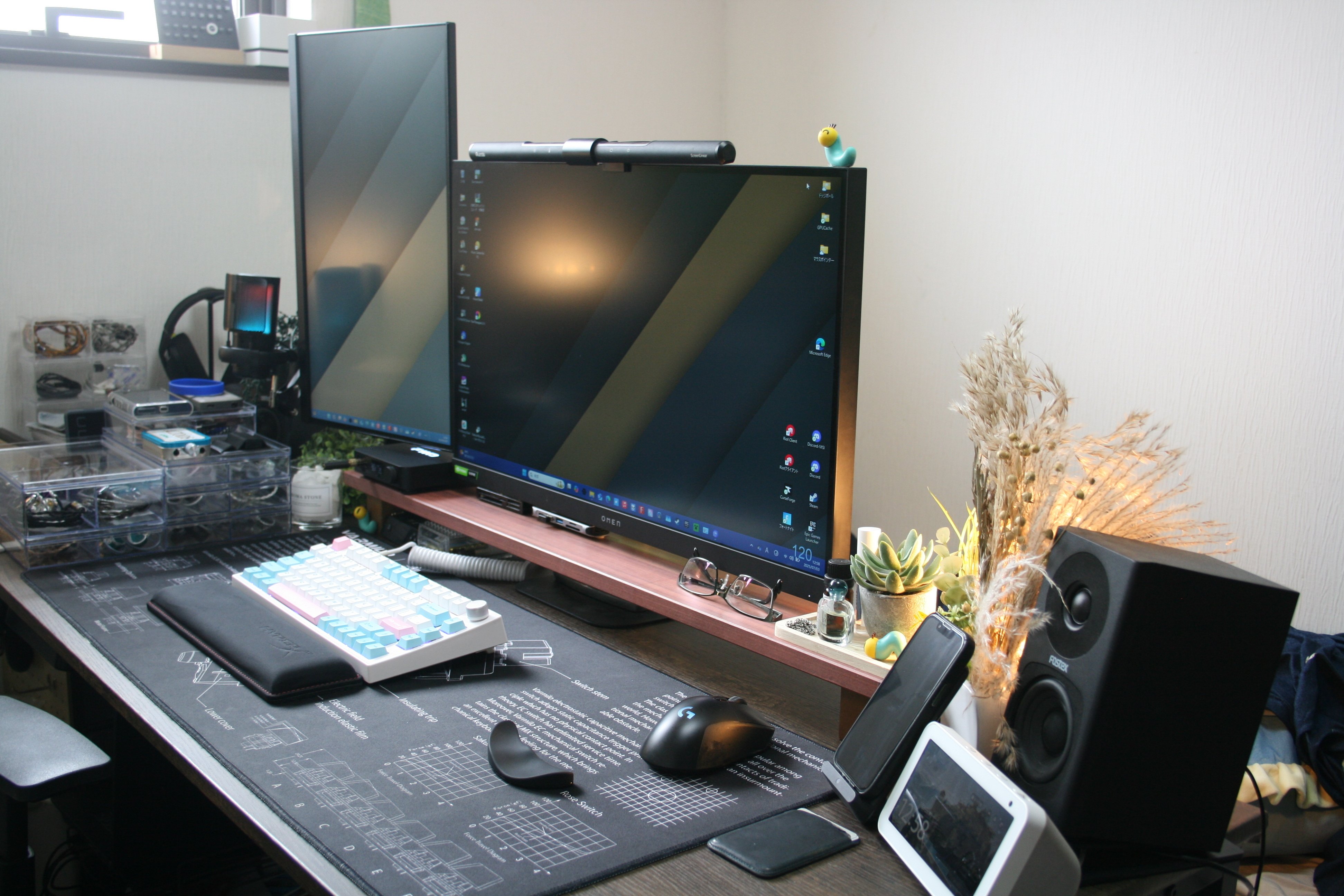 高校生の7月デスクツアー｜やまこ@オーディオに沈む学生