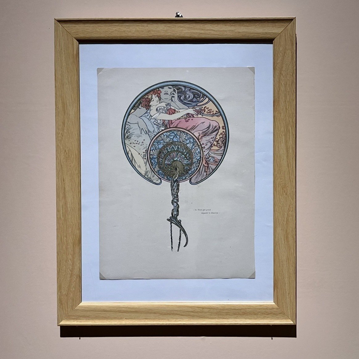 学生時代にみた作品⑦】ミュシャ《通り過ぎる風が若さを奪い去る》｜きぬ