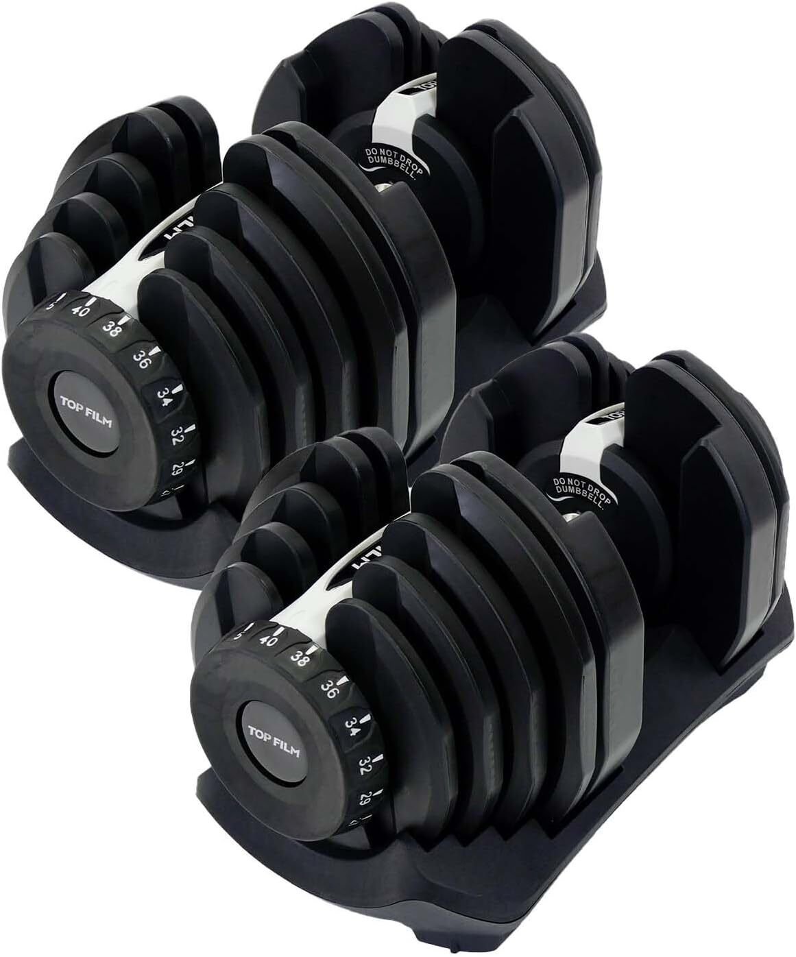 ダンベル 可変式 24kg 2個セット 可変式ダンベル 【40kg可変式】TOP