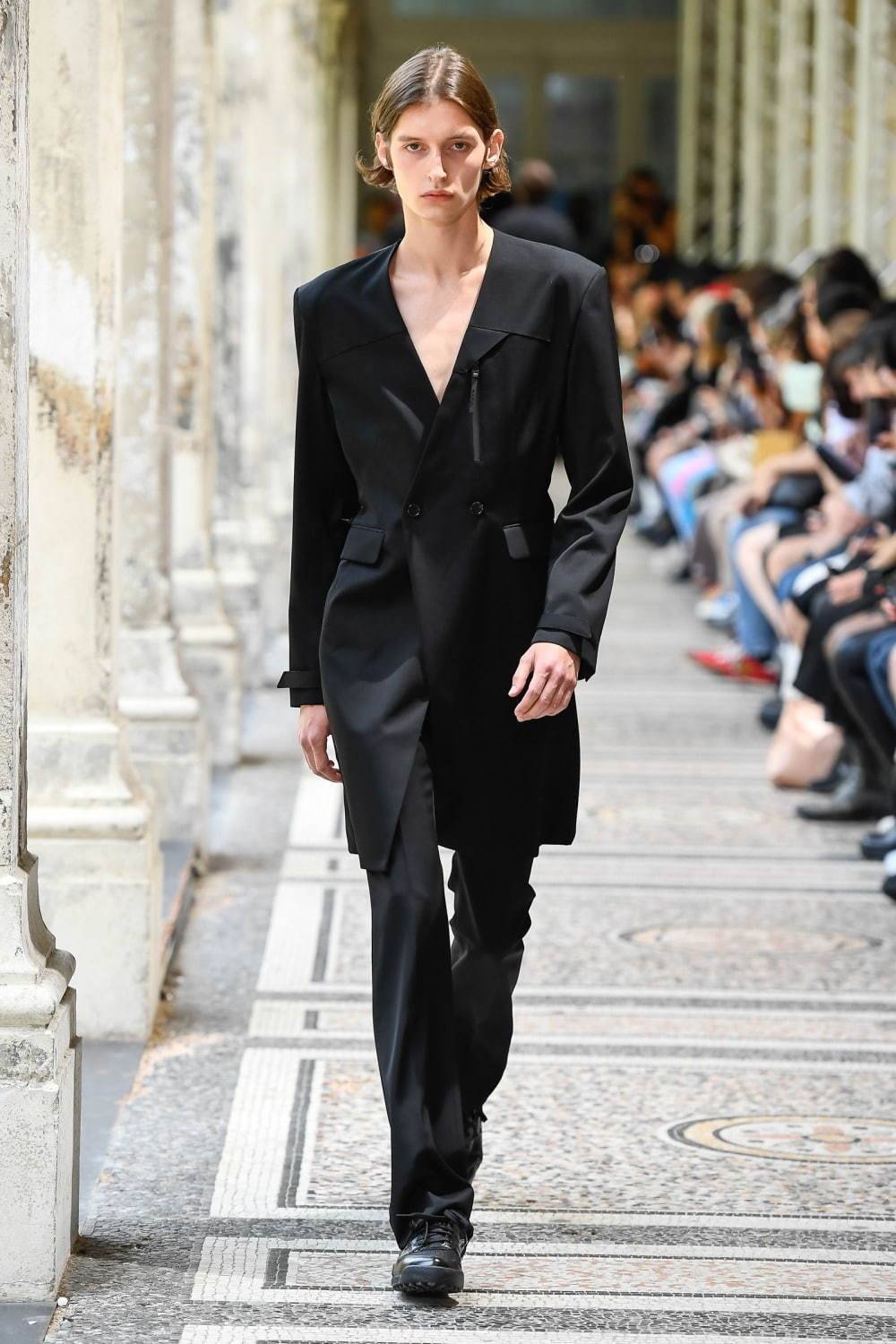 クリスチャンダダ モッズコート CHRISTIAN DADA モッズコート Mサイズ 黒