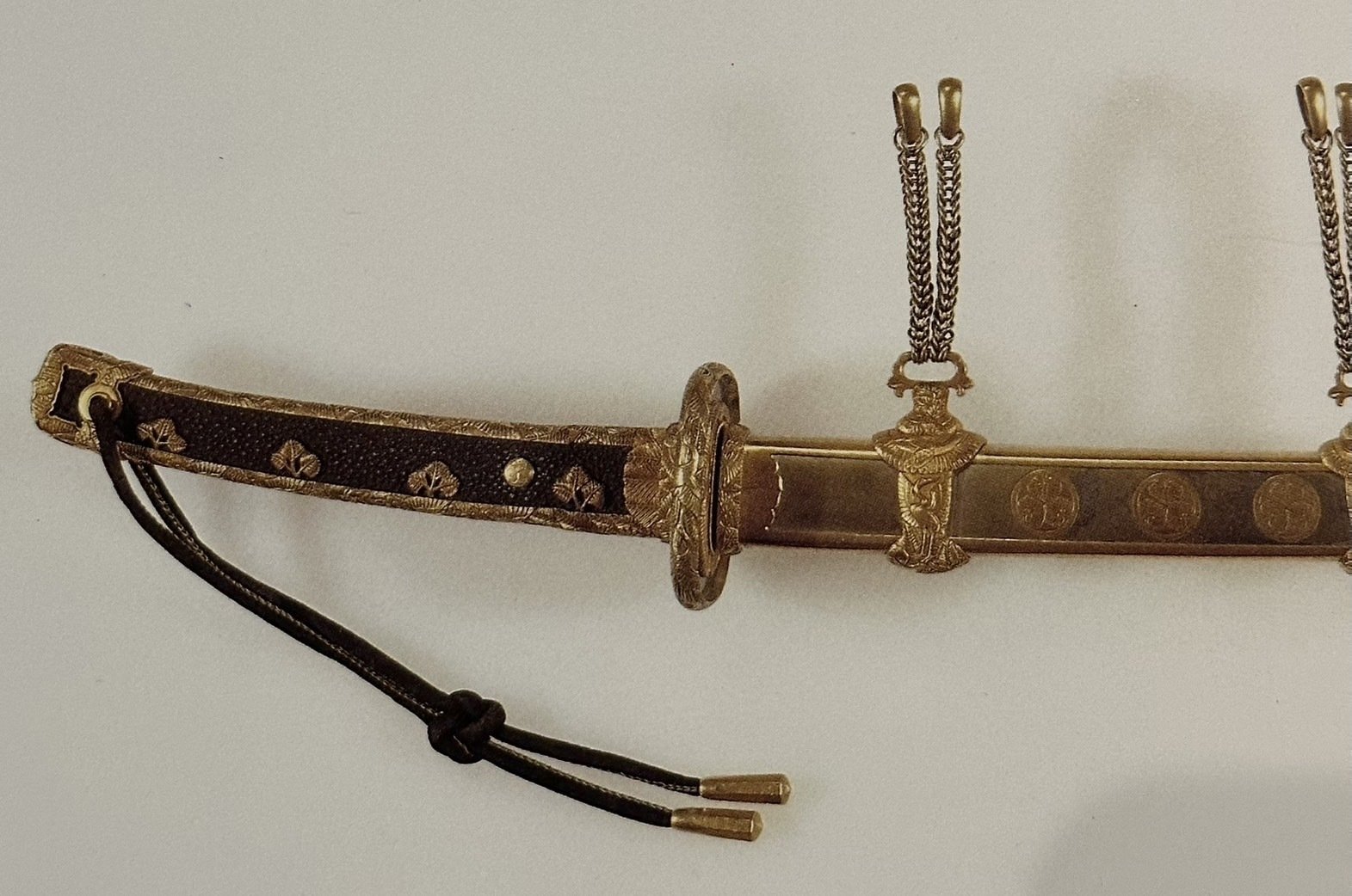 古い時代の拵（刀装具） 骨董品 木製 古い時代の拵（刀装具） 骨董品