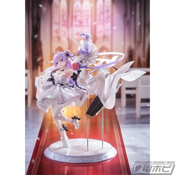 こちらを見つめる愛らしい表情に注目！『アズールレーン』ユニコーンが