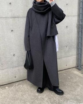 TODAYFUL(トゥデイフル)の「Stole Wool Coat」 - PARTE