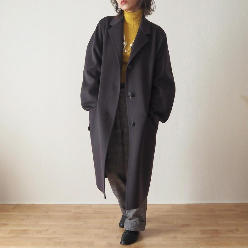 ユニクロ +J ユニクロ ジルサンダー ＋J カシミヤコート ブラック