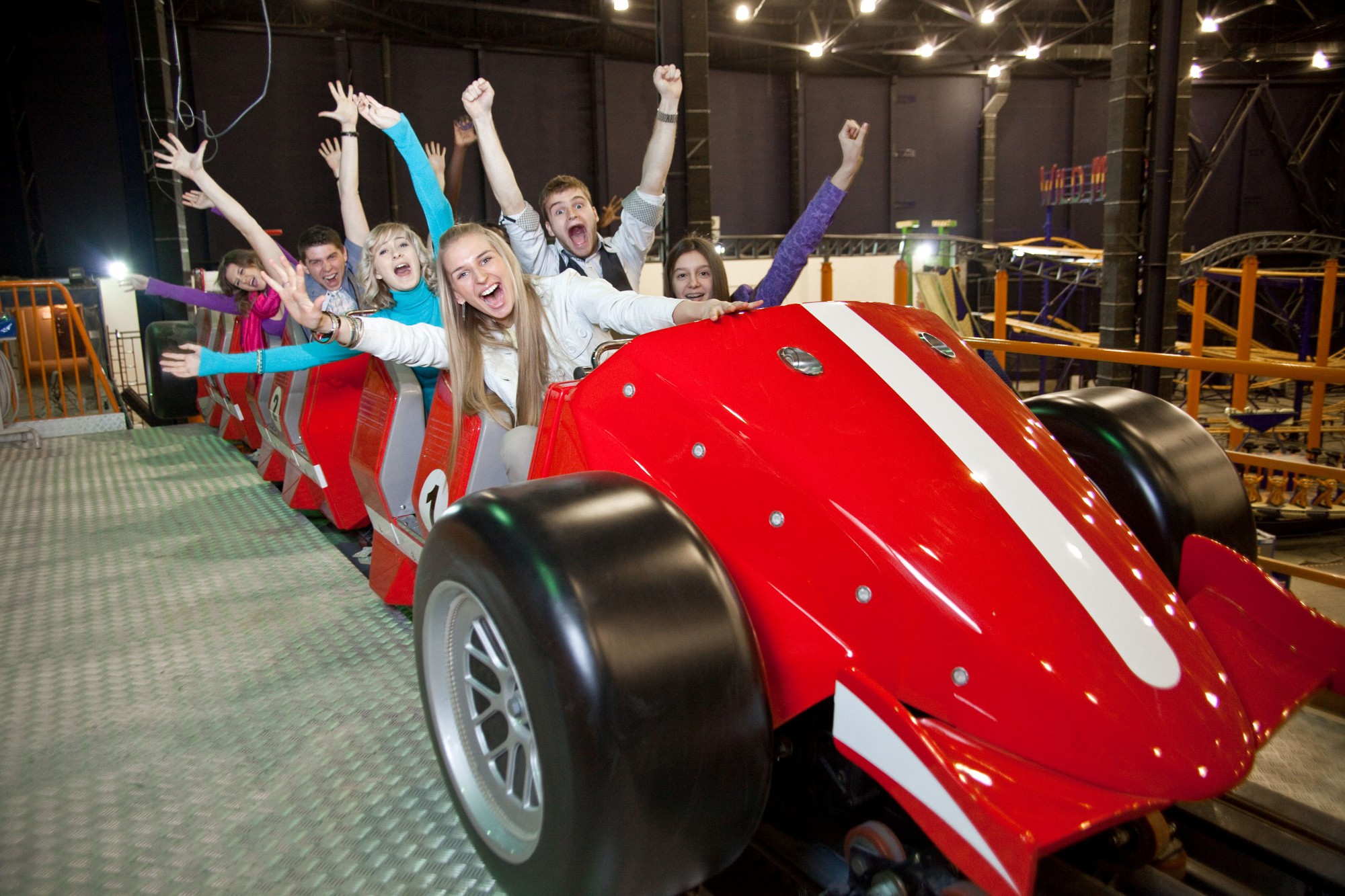 POWERED COASTER | Track lenght 70m