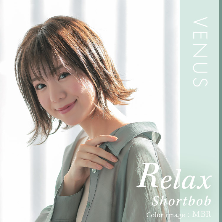 医療用ウィッグ ボブ/ヴィーナス リラックスショートボブ [pw111]