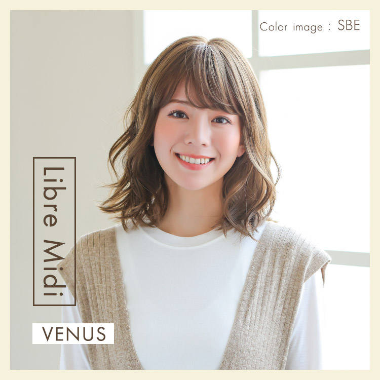 医療用ウィッグ ミディアム/ヴィーナス リーブルミディ[pw120]