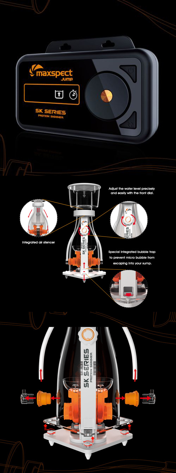 Maxspect MJ-SK400 プロテインスキマー アクアテイラーズ オンライン