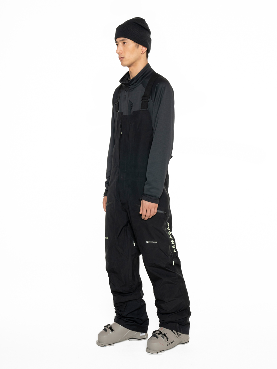 Coveted 3L Gore-Tex Bib-Black | armadaskis.jp