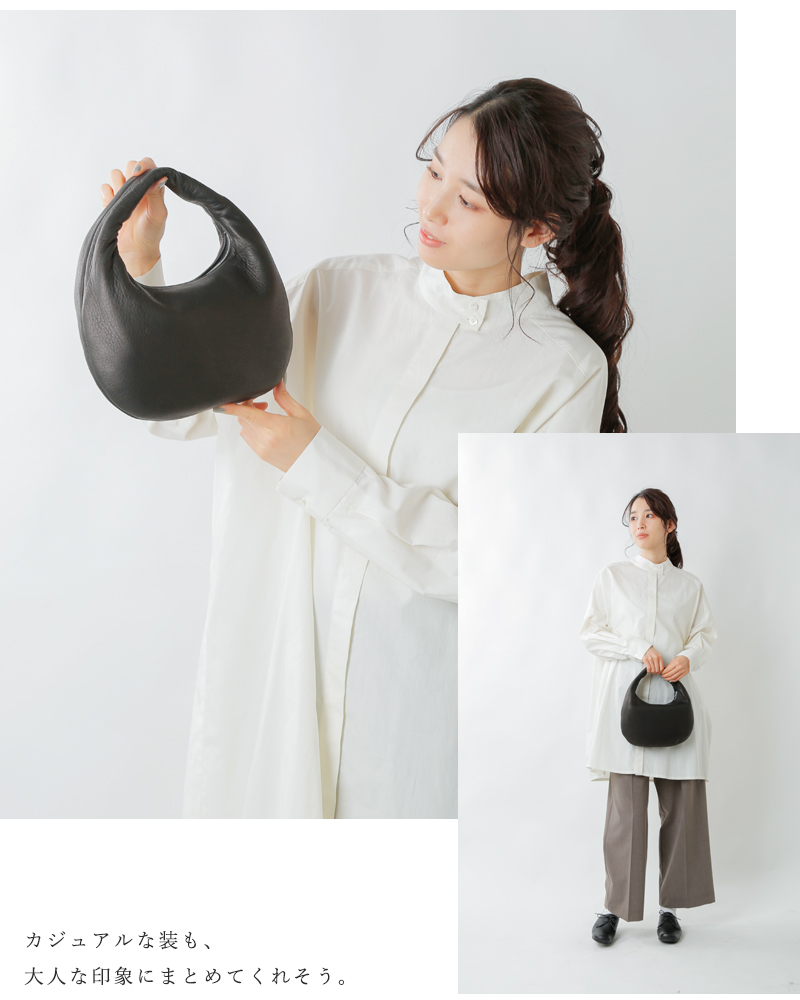 Aeta アエタ ディアレザー ワンショルダー バッグ “ONE SHOULDER M
