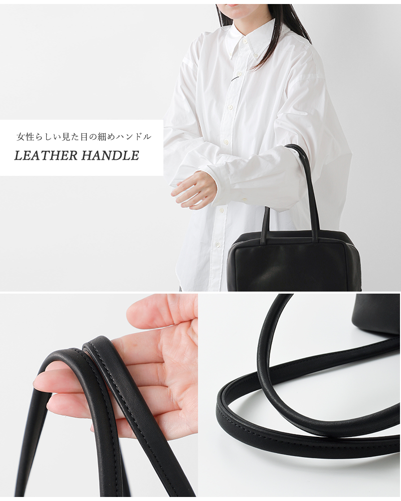 クーポン対象】mormyrus モルミルス レザー スクエア トートバッグ m