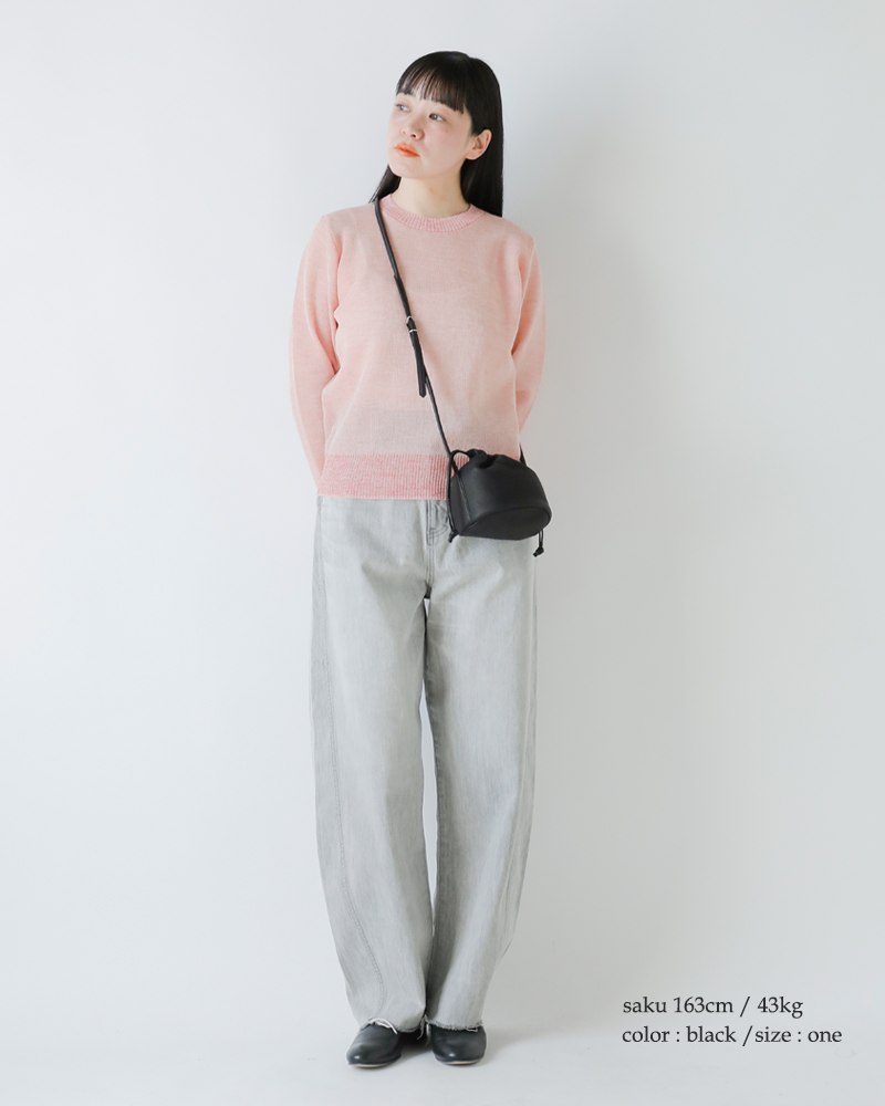 Aeta アエタ ディアレザー ハンド ポーチ ミニ ショルダー バッグ