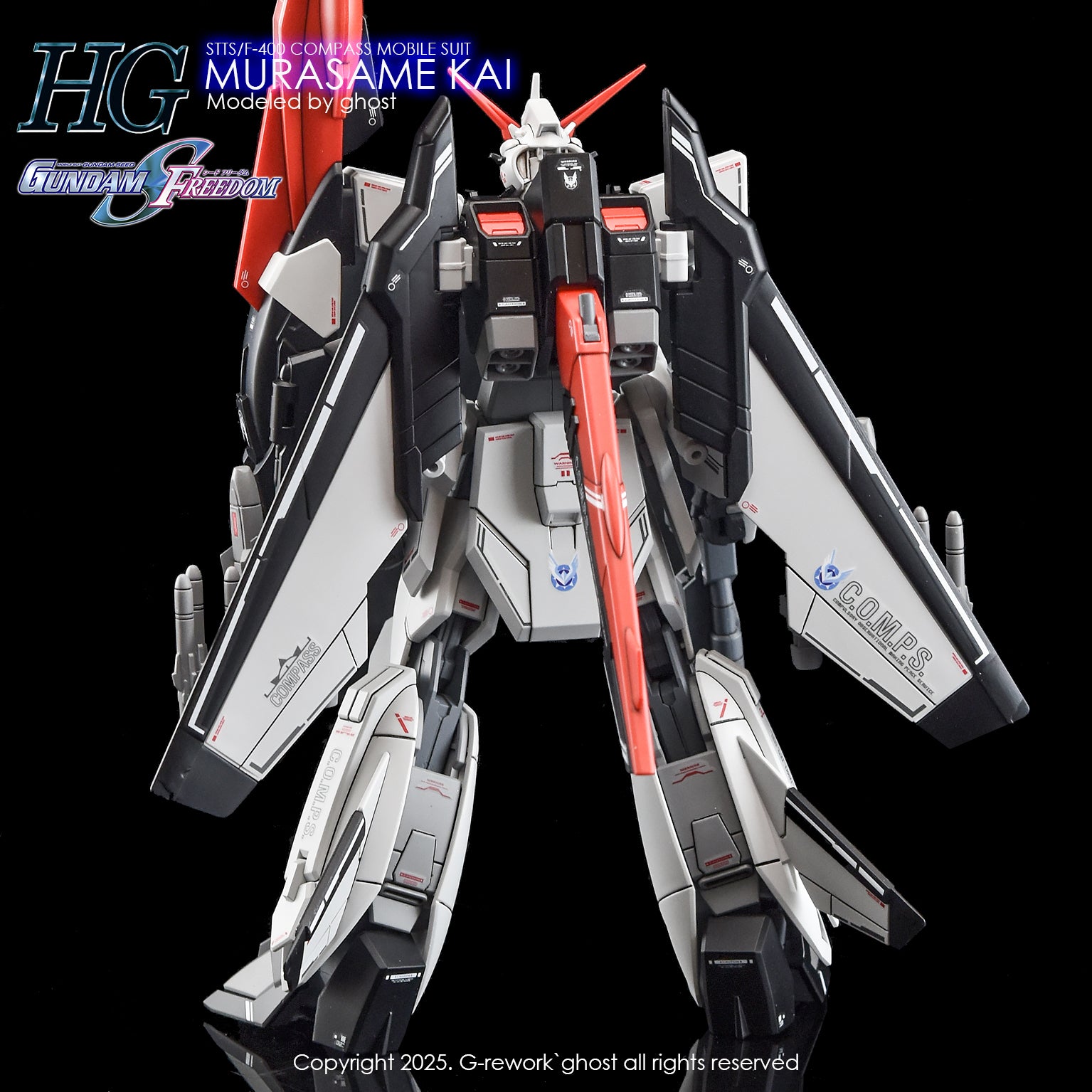 G-Rework Decal - HGCE 1/144 STTS/F-400 Murasame Kai Use - Argama