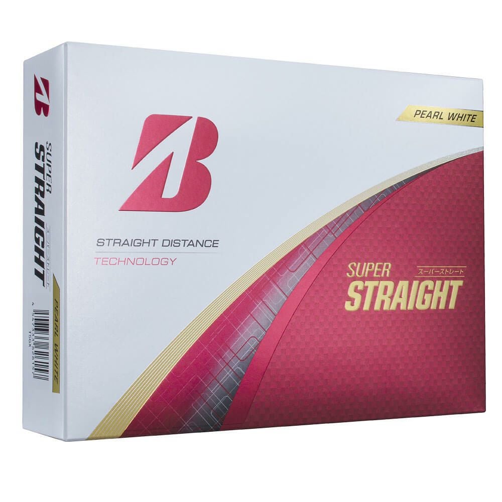 ブリヂストン スーパーストレート 2025年モデル ゴルフボール 1ダース