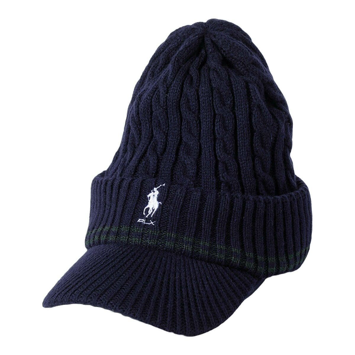 ラルフ ローレン RLX GOLF Polo メンズ ケーブルニット つば付き