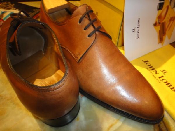 ジョンロブ JOHN LOBB】2013年イヤーモデル 外羽根 プレーントゥ 9.5EE