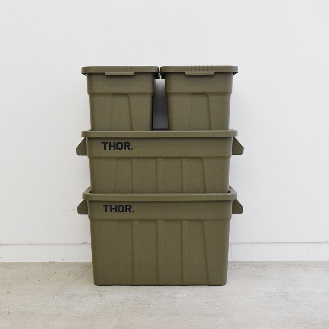 新モデル]THOR ソー|Large Totes With Lid DC 53L|収納コンテナ