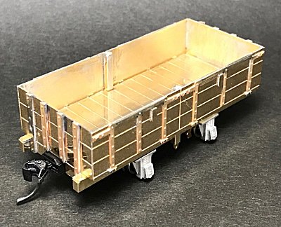 製品紹介・【Oナロー】軽便ワフ（有蓋緩急車）／軽便セタ（無蓋車）