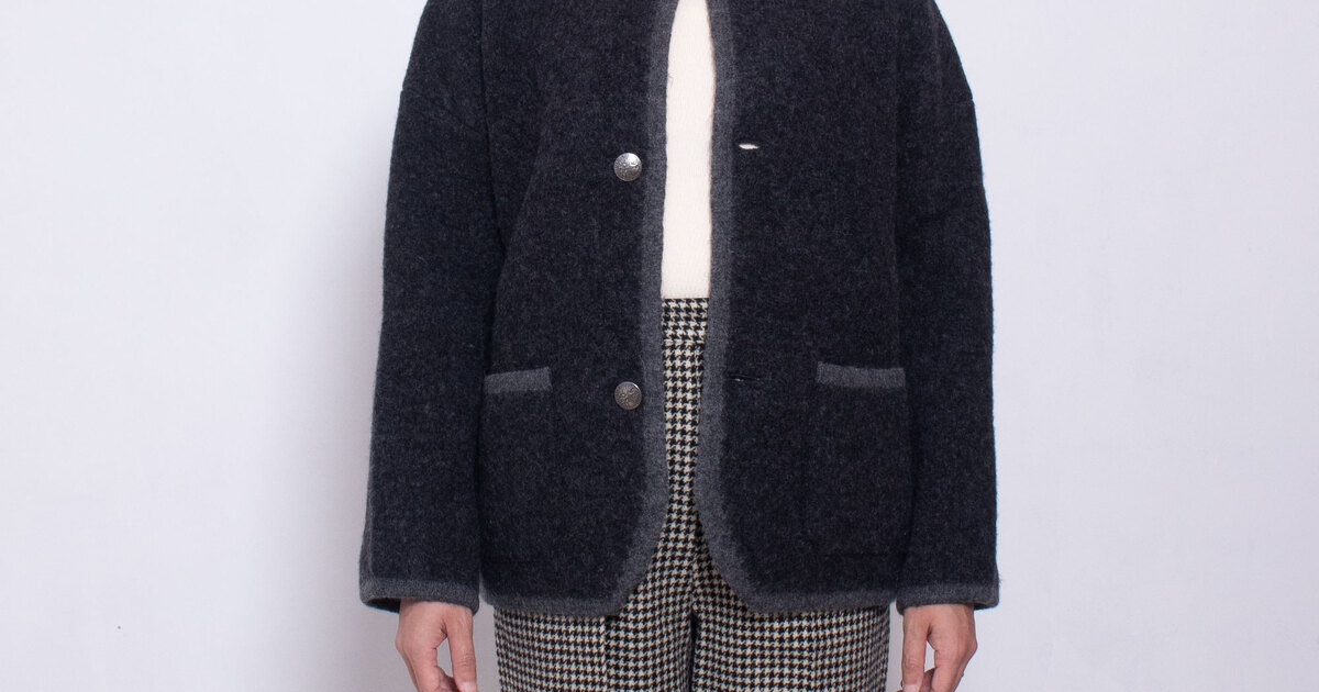 ウールダッフルコート オーストリア製 STAPF チロリアン