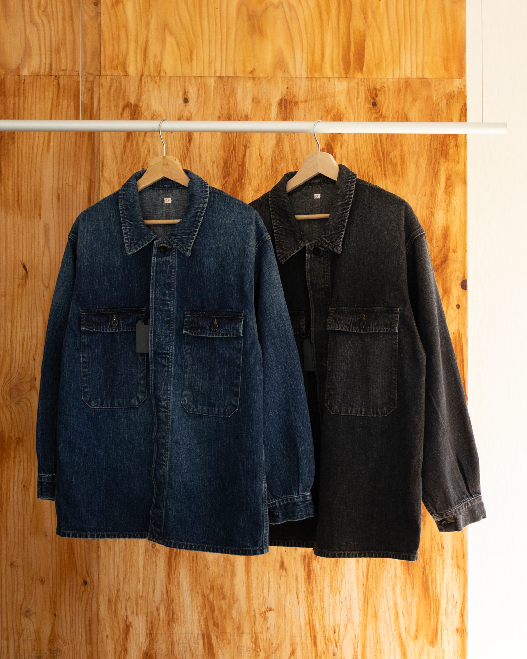 OUTILの新型デニムジャケット、VESTE BERMS。 | オーベルジュ、ウティ